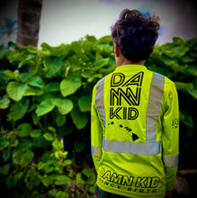 Load image into Gallery viewer, Sub. Youth HIVIS Yellow Long Sleeves w/ Reflectors