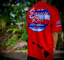 Load image into Gallery viewer, Sub. Youth Red Hawaiian Flag Circle T-Shirt