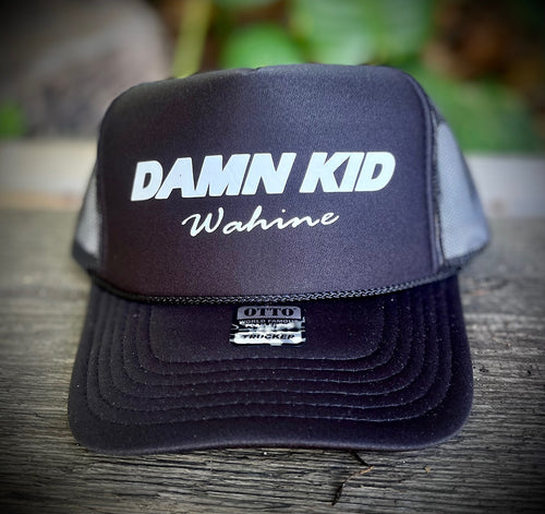 DK Wahine Black Trucker Hat