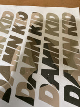 Load image into Gallery viewer, 12" Damn Kid Stickers