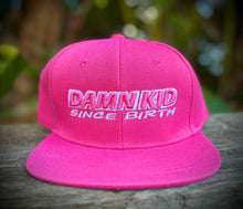 Load image into Gallery viewer, Premium Damn Kid Since Birth Flat Bill Hats