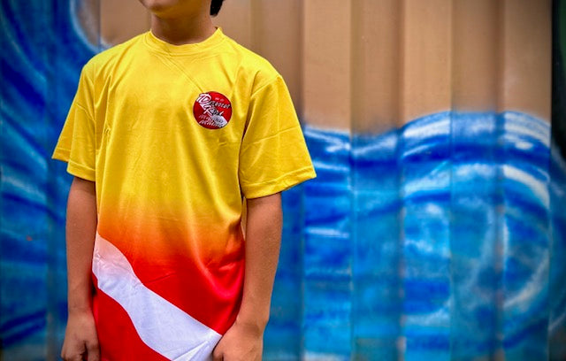 Youth Sublimated Yellow Dive Flag T-Shirt