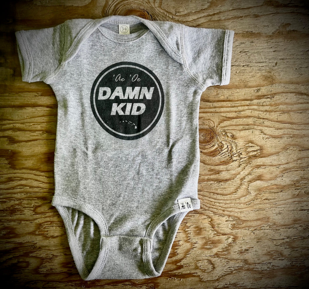 Black Circle Infant Onesie