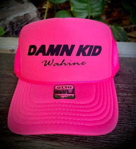 Damn Kid Wahine Hats