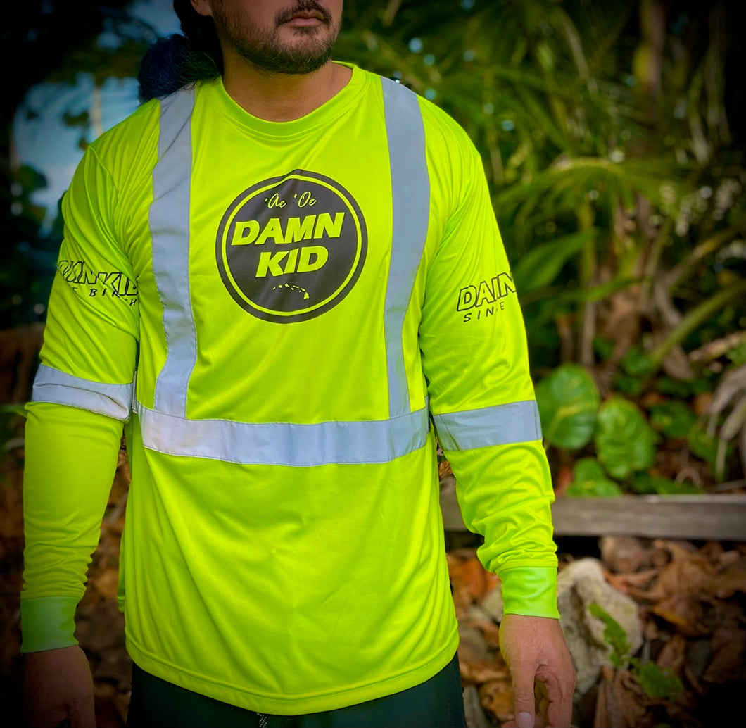 Adult HIVIS Yellow Reflector LS