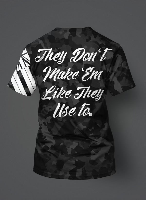 Sublimated Black Camo 